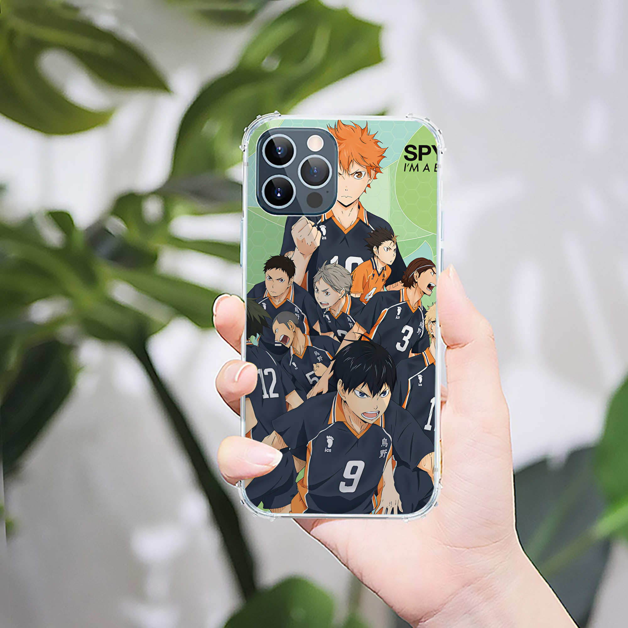 （画像用） ハイキュー!! Haikyu!! 【iPhone 12シリーズ対応】透明スマホケース（クリアソフトケース）